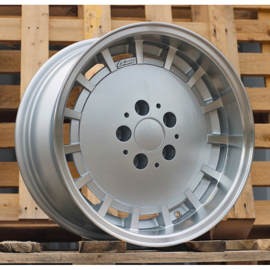 R16x9  5X112  ET  10  66.6  SW355  Silver+Polished Lip (SP)  For MER  (P1)  (Rear+Front)