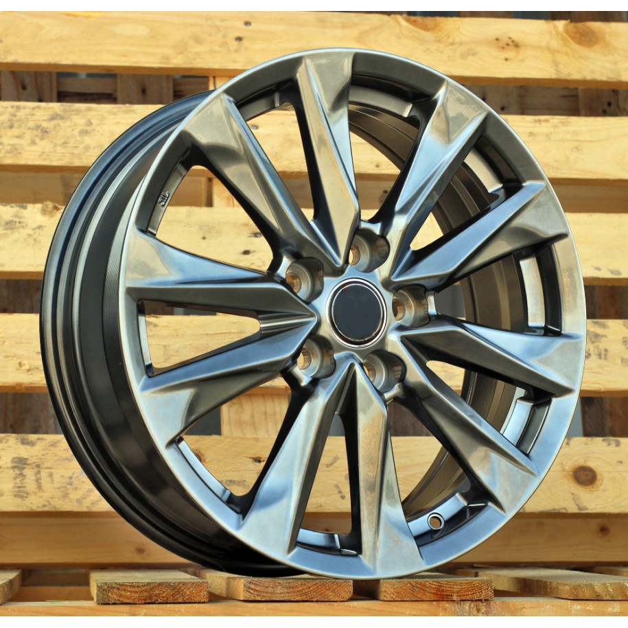 R17x6.5  5X114.3  ET  35  60.1  H3341F  Hyper Black (HB)  For TOYOT  (M+K7)  (HYBRID FORGED)
