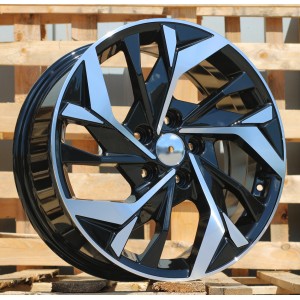 R17x6.5  5X114.3  ET  48  67.1  B1953  (Y1225)  Black Polished (MB)  For HYUND  (R)