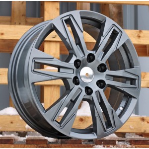 R17x6.5  6X120  ET  50  74.5  IN3606F  Gun Metal (GM)  For FORD  (K8)  (HYBRID FORGED (max 1200kg))