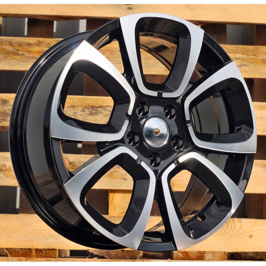 R17x7  4X108  ET  25  65.1  B5850  Black Polished (MB)  For CITRO  (P)