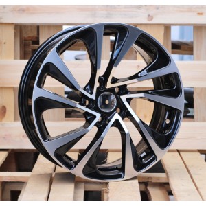 R17x7  4X108  ET  25  65.1  E1011  (FR387)  Black Polished (MB)  For CITRO  (R)