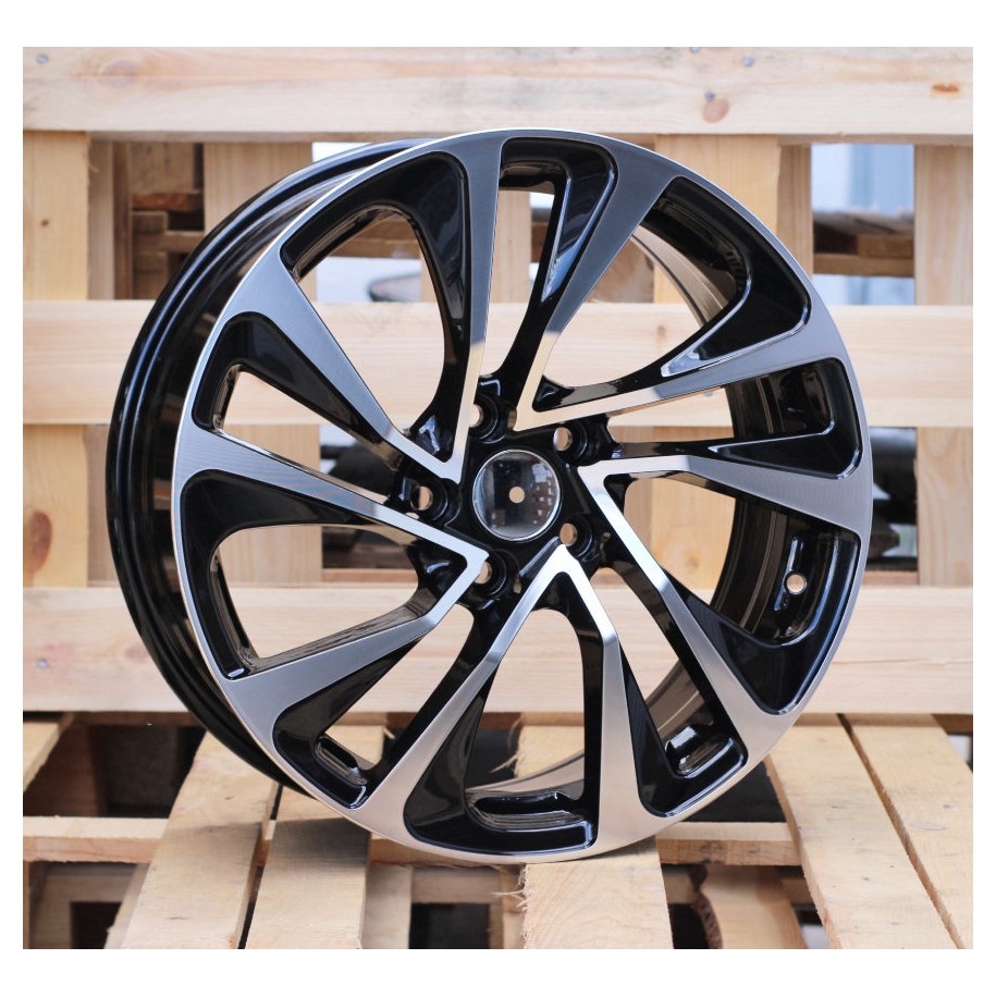 R17x7  4X108  ET  25  65.1  E1011  (FR387)  Black Polished (MB)  For CITRO  (R)