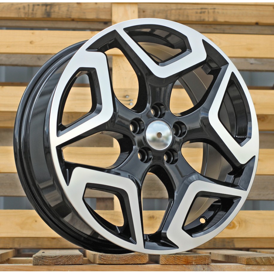 R17x7  5X100  ET  55  56.1  B1606  Black Polished (MB)  For SUBAR  (Z1)