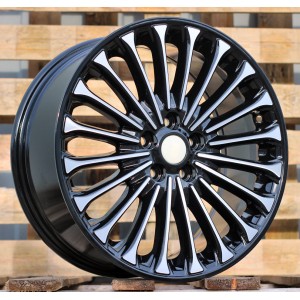 R17x7  5X108  ET  50  63.4  Y0056  Black Polished (MB)  For FORD  (R)