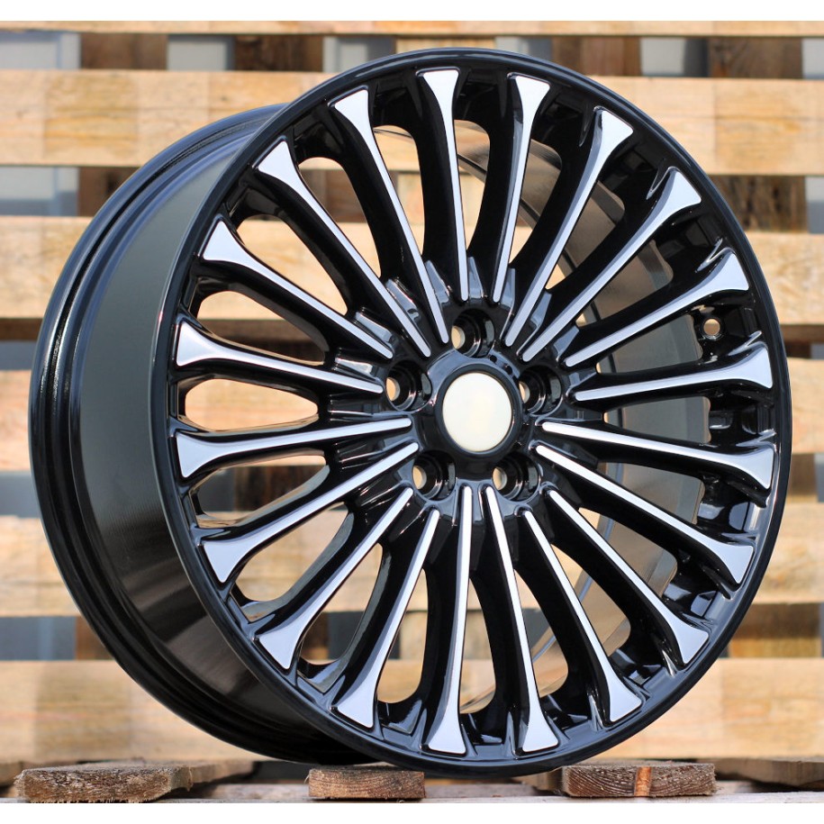 R17x7  5X108  ET  50  63.4  Y0056  Black Polished (MB)  For FORD  (R)