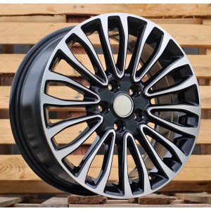R17x7  5X108  ET  50  63.3  Y1158  Black Polished (MB)  For FORD  (L4+P)