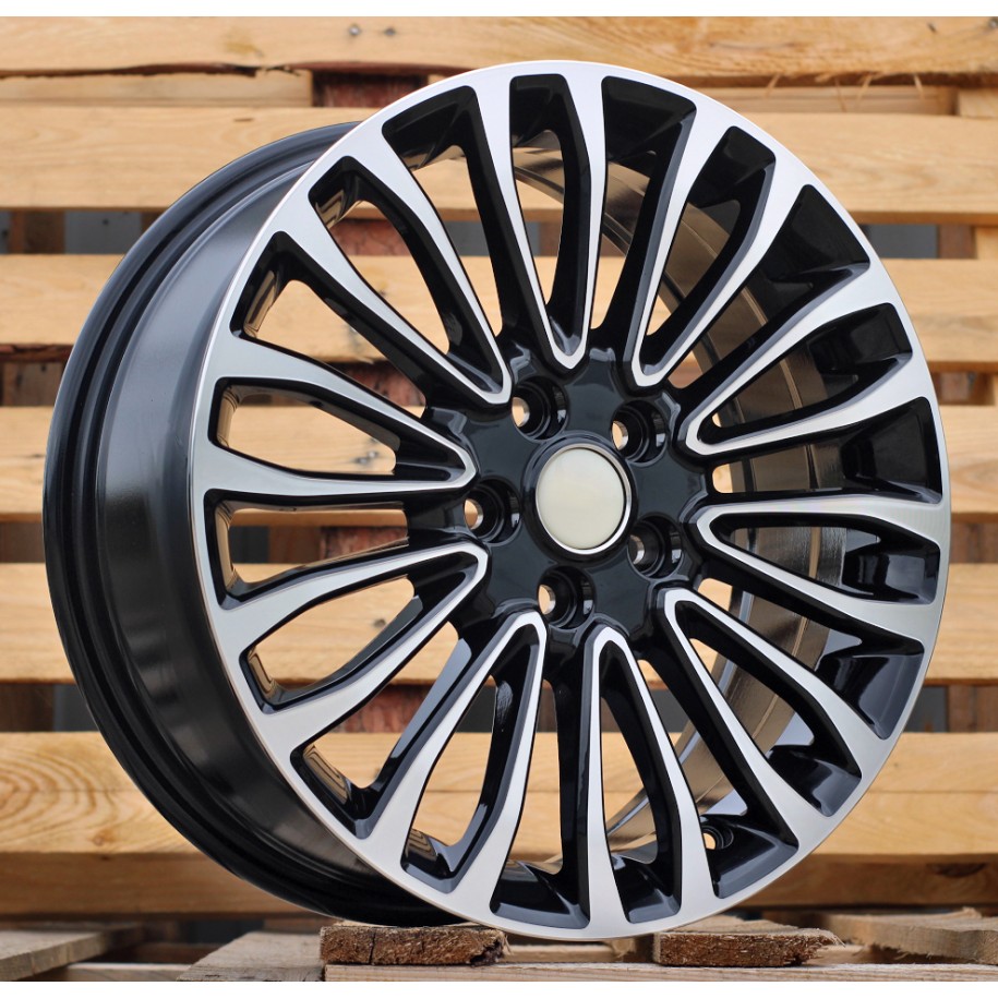 R17x7  5X108  ET  50  63.3  Y1158  Black Polished (MB)  For FORD  (L4+P)