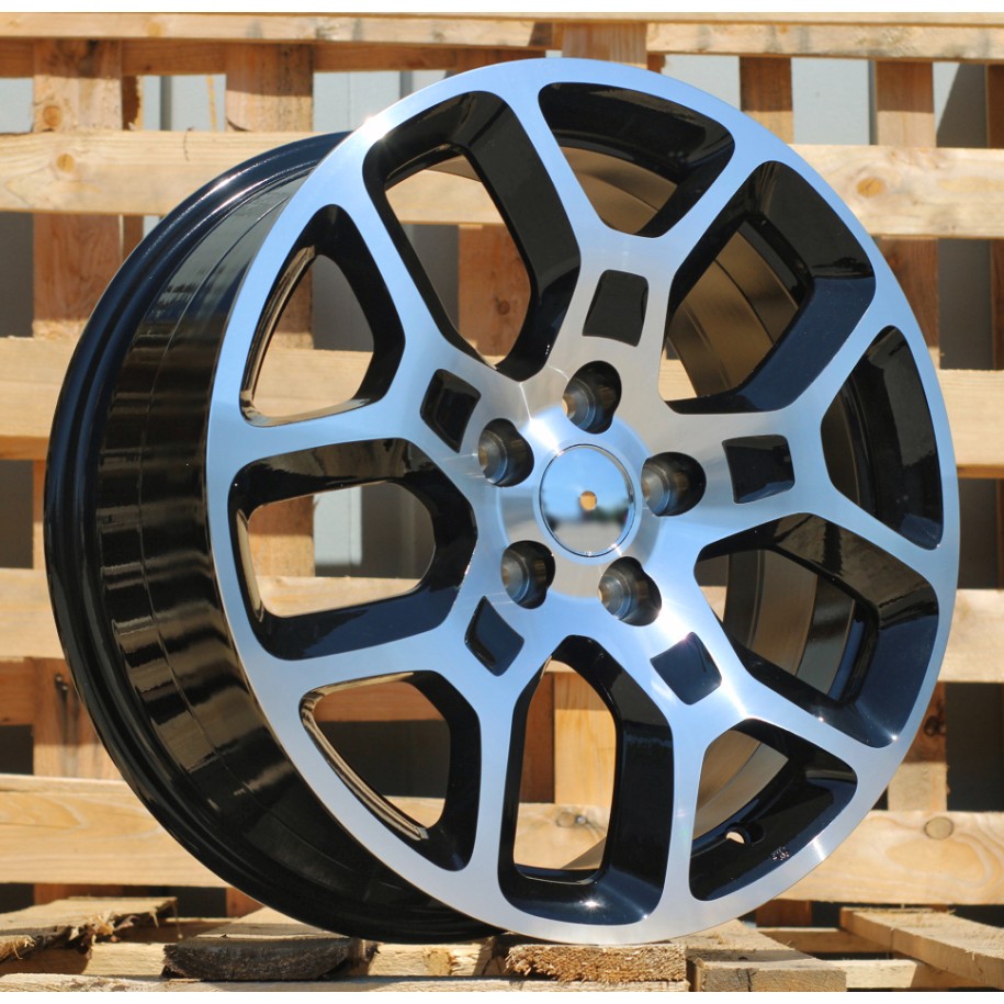 R17x7  5X110  ET  40  65.1  TL0460  Black Polished (MB)  For JEEP  (P1)  (JEEP/FIAT 500X)