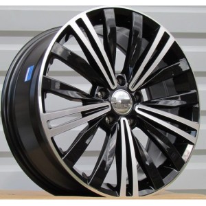 R17x7  5X112  ET  40  57.1  XE360  Black Polished+Powder Coating (MBPC)  For VW