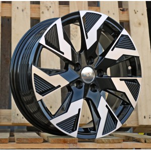 R17x7  5X112  ET  45  66.6  IN3521F  Black Polished (MB)  For MER  (M)  (HYBRID FORGED (max 1250kg))