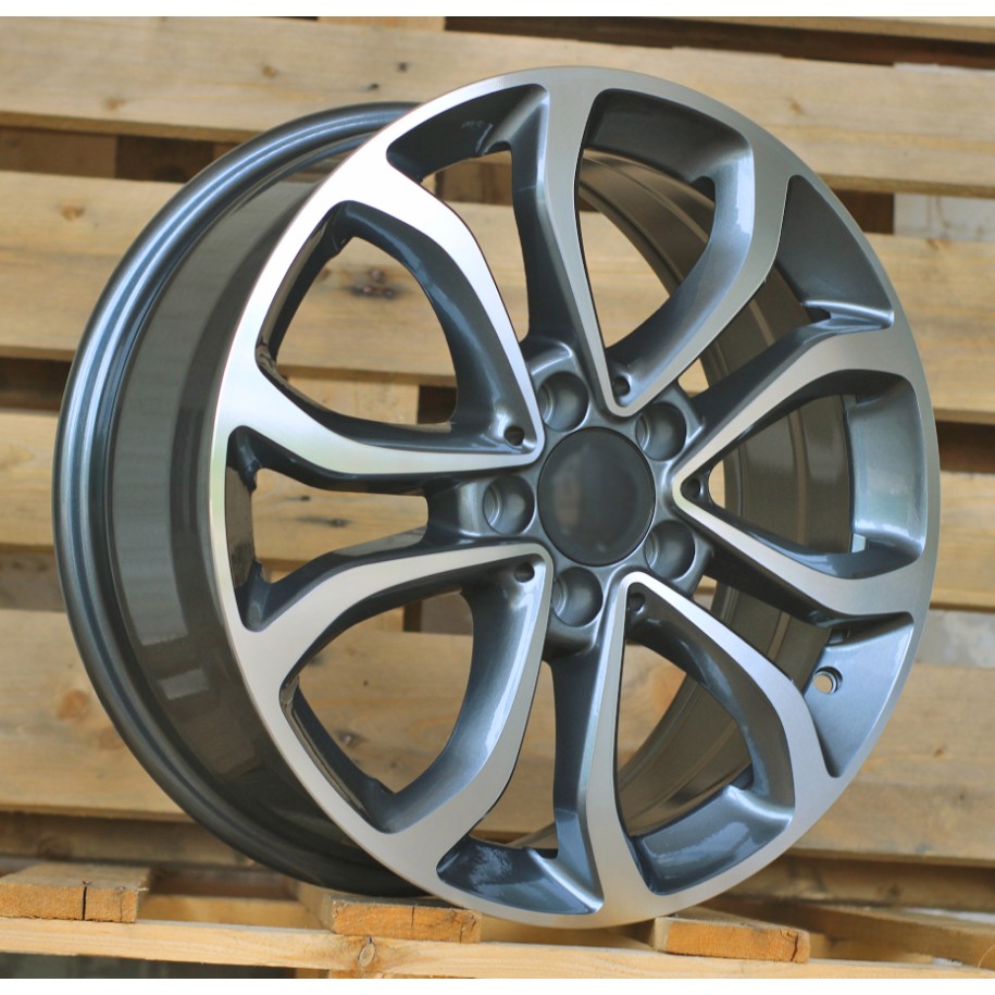 R17x7  5X112  ET  48.5  66.6  I7044  Grey Polished (MG)  For MER  (K7)
