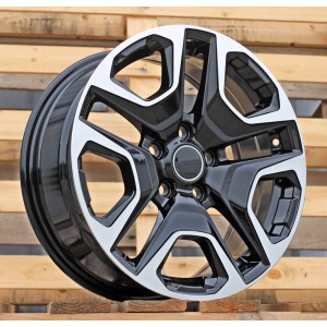 R17x7  5X114.3  ET  35  60.1  A5567  (BYD1879)  Black Polished (MB)  For TOYOT  (Z2)  (RAV 4)