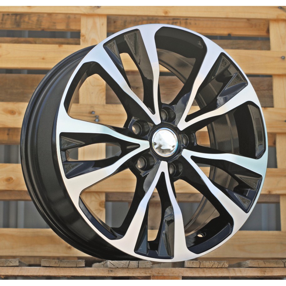 R17x7  5X114.3  ET  40  60.1  A5499  (BK5212)  Black Polished (MB)  For TOYOT  (P+R)
