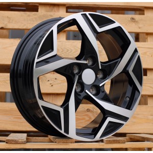 R17x7  5X114.3  ET  43.5  67.1  YF5700  Black Polished (MB)  For KIA  (K8+Z5)  (HYBRID FORGED New Model)