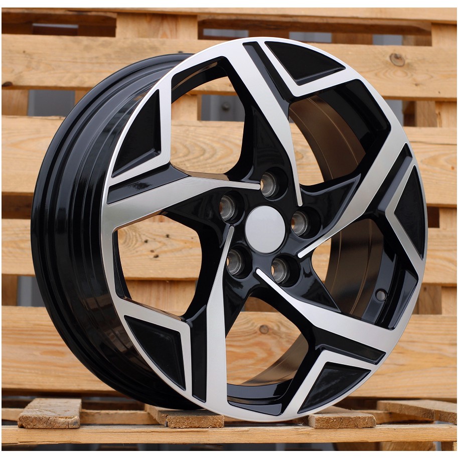 R17x7  5X114.3  ET  43.5  67.1  YF5700  Black Polished (MB)  For KIA  (K8+Z5)  (HYBRID FORGED New Model)