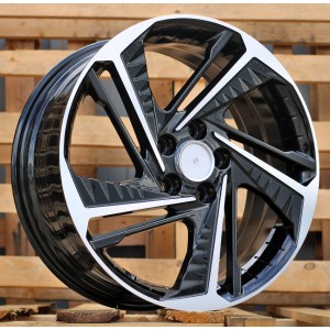 R17x7  5X114.3  ET  49  67.1  A5895  Black Polished (MB)  For HYUND  (P)