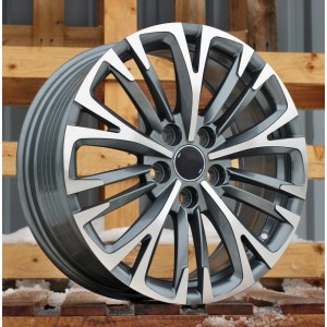R17x7  5X114.3  ET  50  60.1  IN3515F  Grey Polished (MG)  For TOYOT  (Z7)  (HYBRID FORGED Yaris Cross)