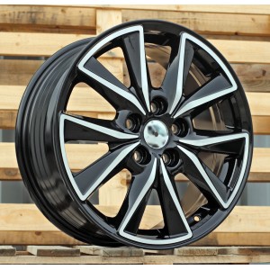R17x7  5X114.3  ET  50  67.1  FE173  Black Polished (MB)  For MAZDA  (Z5)