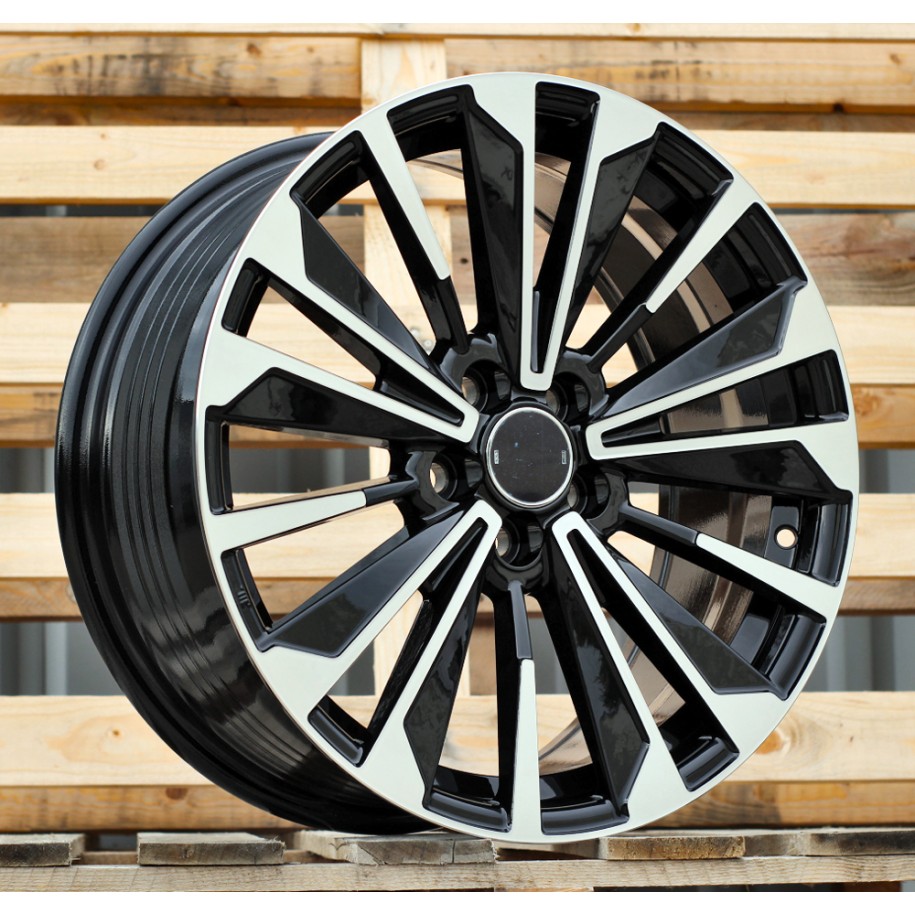 R17x7.5  5X100  ET  35  54.1  FBX374  Black Polished (MB)  For TOYOT  (P2)  (HYBRID FORGED)