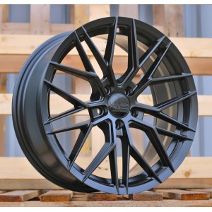R17x7.5  5X100  ET  40  67.1  HX035  (FBX005)  Black Half Matt (BLHM)  For HAXER  (K8)  (HYBRID FORGED)