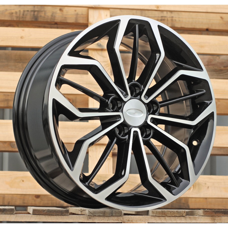 R17x7.5  5X108  ET  50  63.3  B5433  Black Polished (MB)  For FORD  (L3+K2+M)