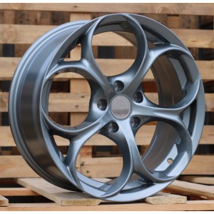 R17x7.5  5X110  ET  33  65.1  L1664  (YF5707)  Gun Metal (GM)  For ALFA  (Z6)  (HYBRID FORGED (ET31))