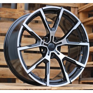 R17x7.5  5X112  ET  27  66.6  B5601  (D1740)  Black Polished (MB)  For BMW  (Z1)