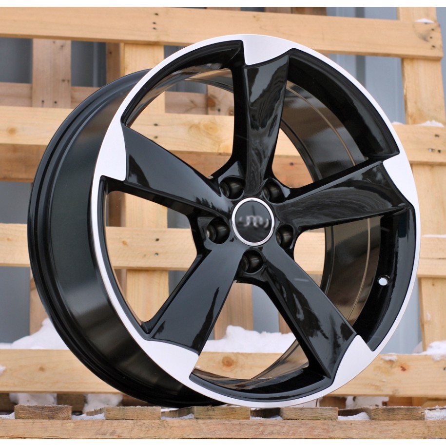 R17x7.5  5X112  ET  35  66.5  BK217  Black Polished (MB)  For AUD  (P)