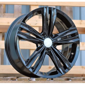 R17x7.5  5X112  ET  40  57.1  B5293  Black (BL)  For VW  (Z4)