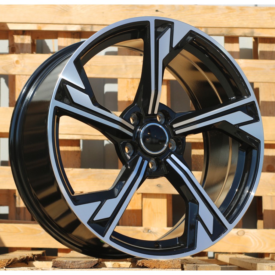 R17x7.5  5X112  ET  40  66.5  B5419  (IN5375)  Black Polished (MB)  For AUD  (K8)