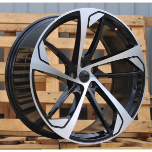 R17x7.5  5X112  ET  40  66.5  XE139  (BK5366)  Black Polished (MB)  For AUD  (P)