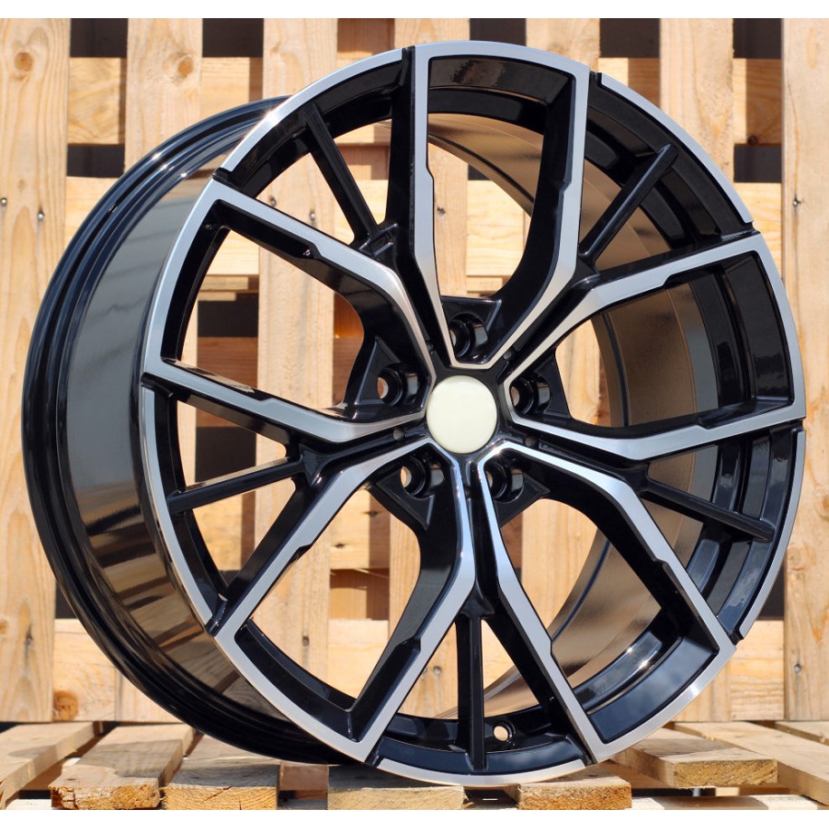 R17x7.5  5X112  ET  40  66.6  B1667  (FBX081)  Black Polished (MB)  For BMW  (Z5)  (HYBRID FORGED)