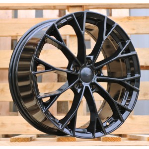 R17x7.5  5X112  ET  51  57.1  3S1279  Black (BL)  For VW  (K2+L5+R)  (HYBRID FORGED New Model)