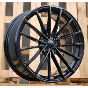 R17x7.5  5X112  ET  51  57.1  B5937  Black (BL)  For VW  (K2)