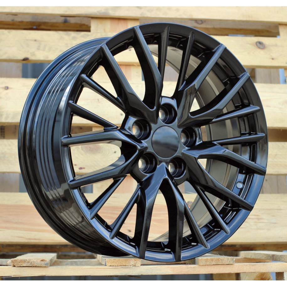 R17x7.5  5X114.3  ET  40  60.1  F0133  (FBX047)  Black (BL)  For LEX  (P2+Z7)  (HYBRID FORGED)