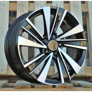 R17x7.5  5X114.3  ET  40  60.1  Y1382  Black Polished (MB)  For TOYOT  (Z7)  (NEW Model)
