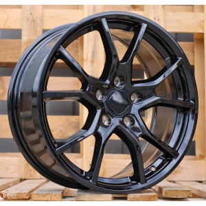 R17x7.5  5X114.3  ET  45  64.1  B1418  (IN5381)  Black (BL)  For HOND  (P2)