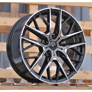 R17x7.5  5X120  ET  40  72.6  H5080  (A5593)  Black Polished (MB)  For BMW  (P)