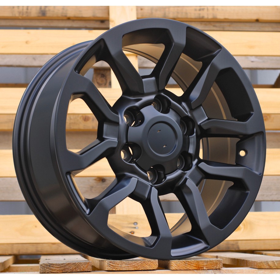 R17x7.5  6X139.7  ET  30  106  B1623  (BK5901)  Black Half Matt (BLHM)  For TOYOT  (M)
