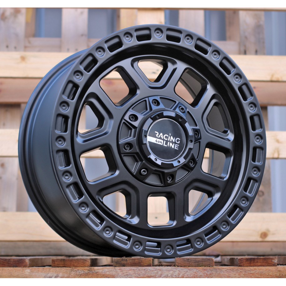 R17x8  10X120/127  ET  30  71.5  B1375  Black Half Matt (BLHM)  For RACIN  (Z1)