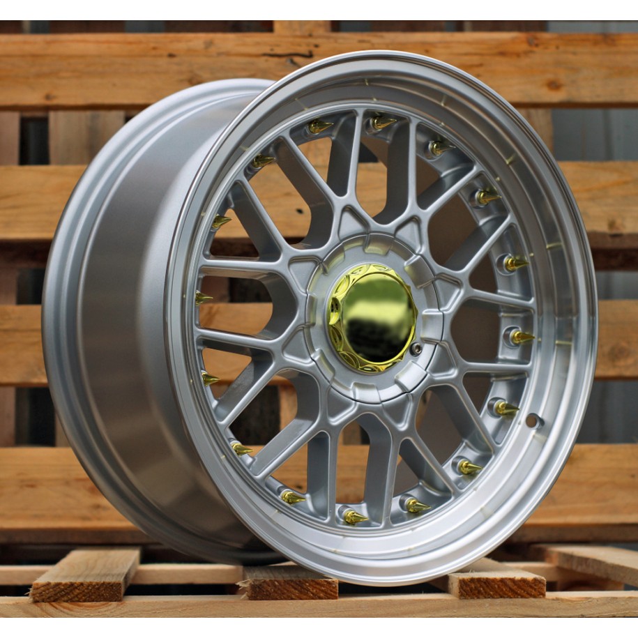 R17x8  10X112/120  ET  30  74.1  HX025  (LU1880)  Silver+Polished Lip (SP)  For HAXER  (P1)