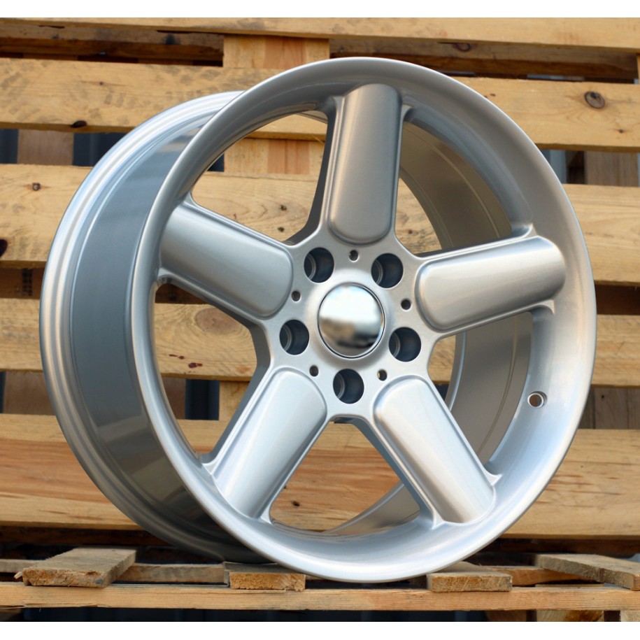 R17x8.5  5X120  ET  15  74.1  7961F  (A5025)  Silver Shining (SS)  For BMW  (P)  (AC SCHNITZER Style)