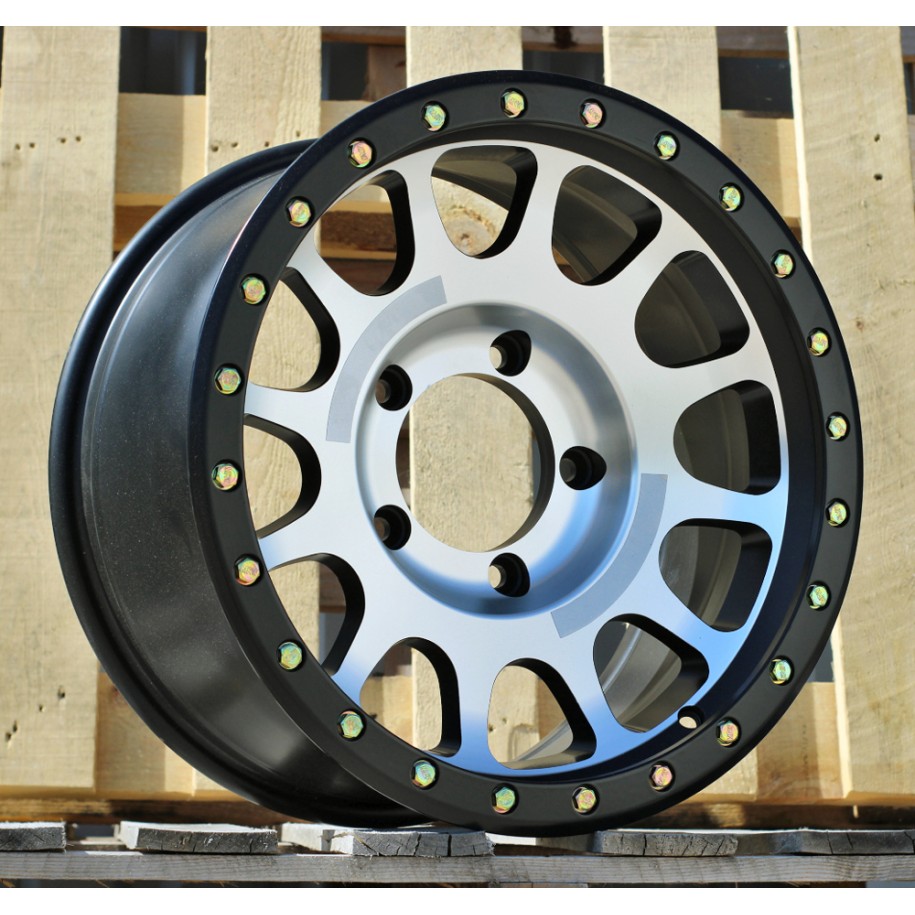 R17x8.5  5X150  ET  0  110.1  H1002B  Black Polished Matt (MBM)  For 4X4  (P2)