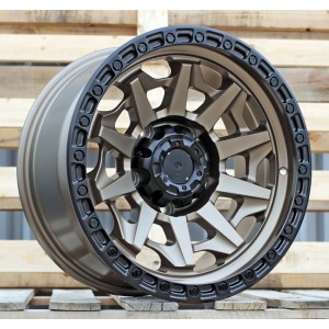 R17x8.5  5X150  ET  M12  110.5  H1031  Matt Bronze + Black Lip (YYMBL)  For 4X4  (P2)