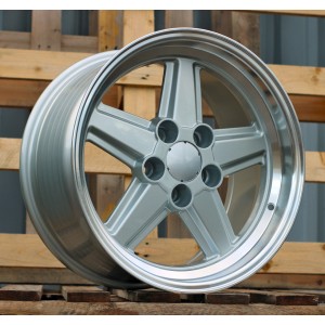 R17x9  5X112  ET  24  66.6  FD5938  Silver+Polished Lip (SP)  For MER  (P)  (Rear+Front)