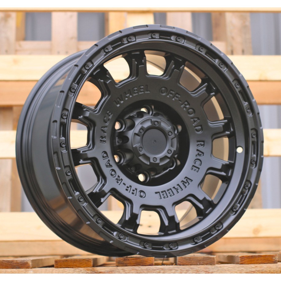 R17x8.5  6X139.7  ET  12  106.1  FBX034  Black Half Matt (BLHM)  For 4X4  (Z6+P2)  (HYBRID FORGED)