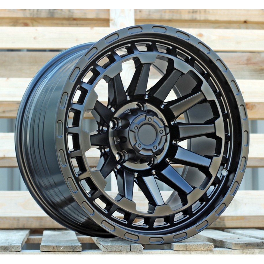R17x9  5X127  ET  10  78.1  FBX464  Black Half Matt (BLHM)  For 4X4  (Z6)  (HYBRID FORGED)