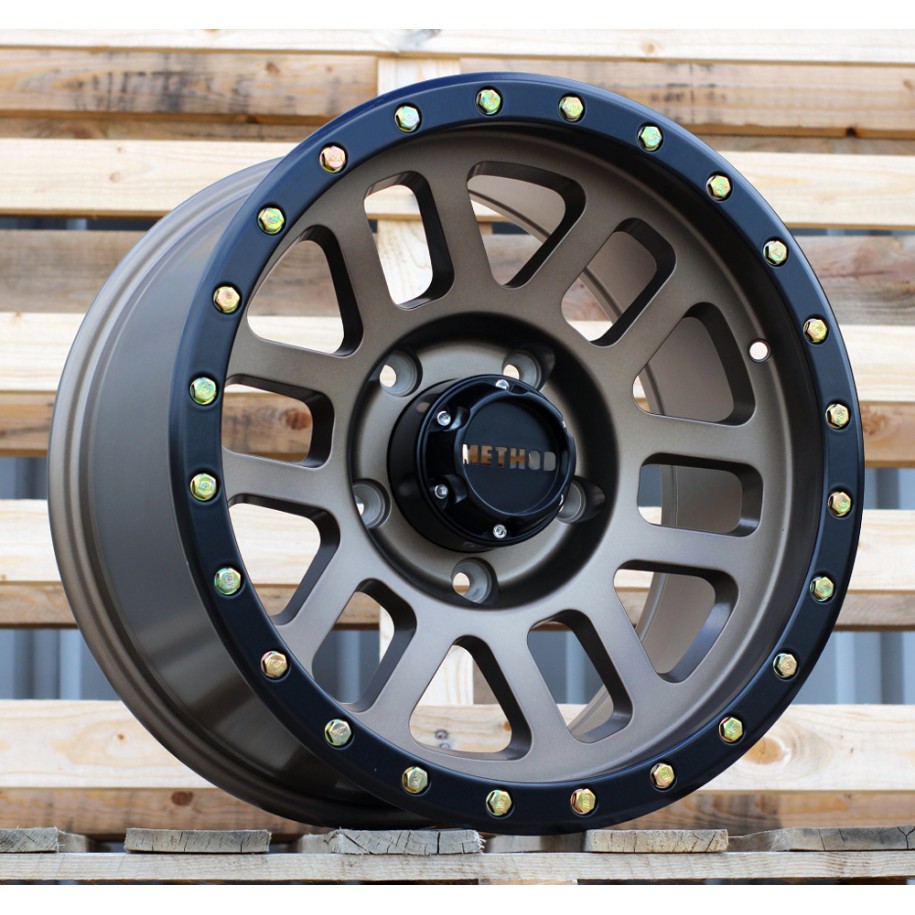R17x9  5X150  ET  0  110.1  H1003C  Matt Bronze + Black Lip (YYMBL)  For 4X4  (P2)