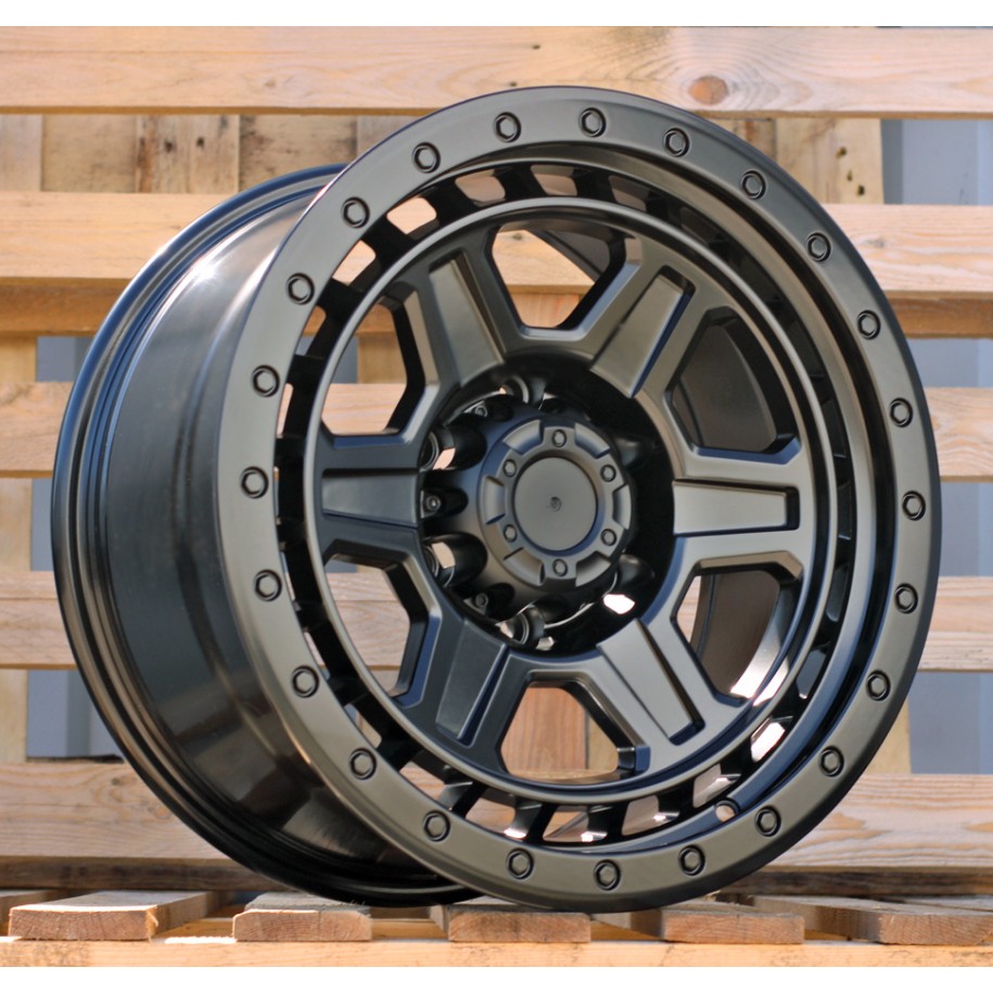 R17x9  6X139.7  ET  0  110.1  JT185  Black Matt (BM)  For 4X4  (K3)